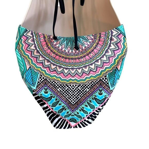 Bar lll Boho Aztec Cutout Swimsuit - Picture 8 of 8